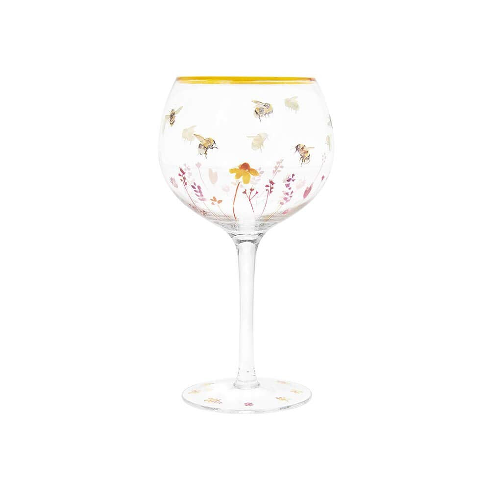 Leonardo Collection Gin Glass Busy Bees, 21 cm, Colour: Transparent (Clear)