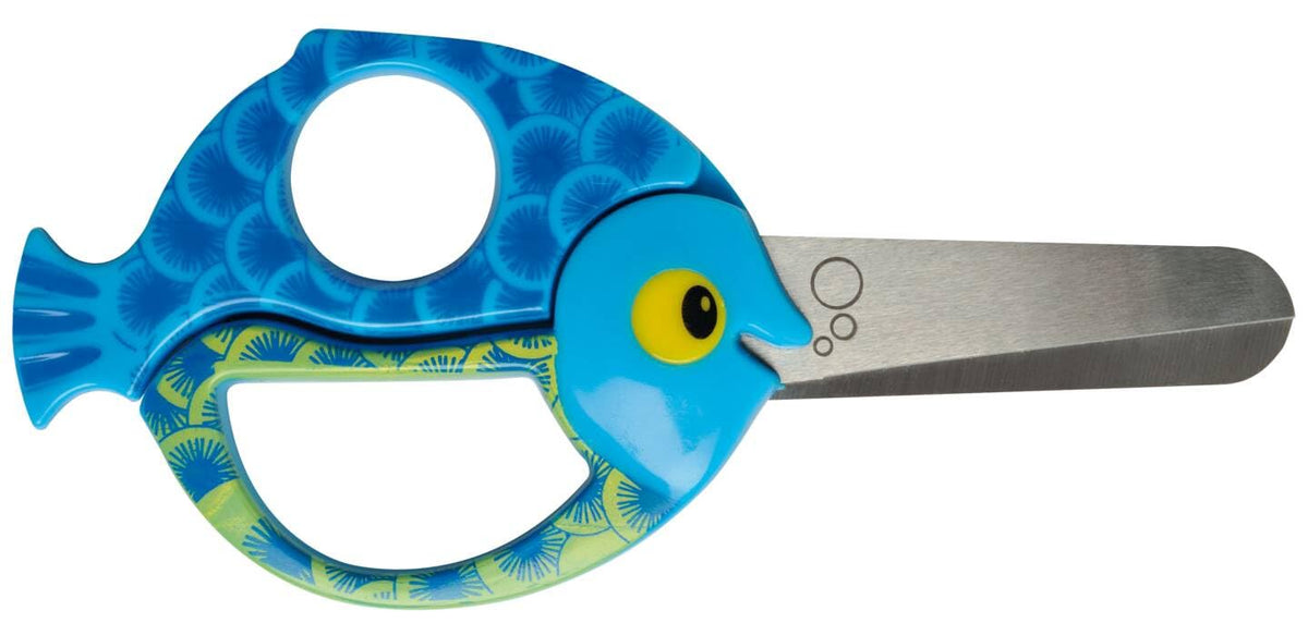 Fiskars Children's Animal Scissors with Fish Motif, from 4 Years
