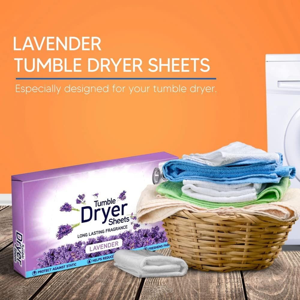 Swirl Lavender Tumble Dryer Sheets, 3 x 35 Sheets