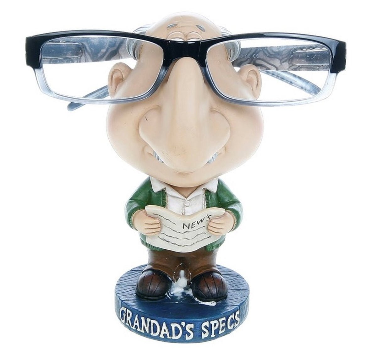 Shudehill Giftware Comical Grandad Spectacles Glasses Stand/Holder