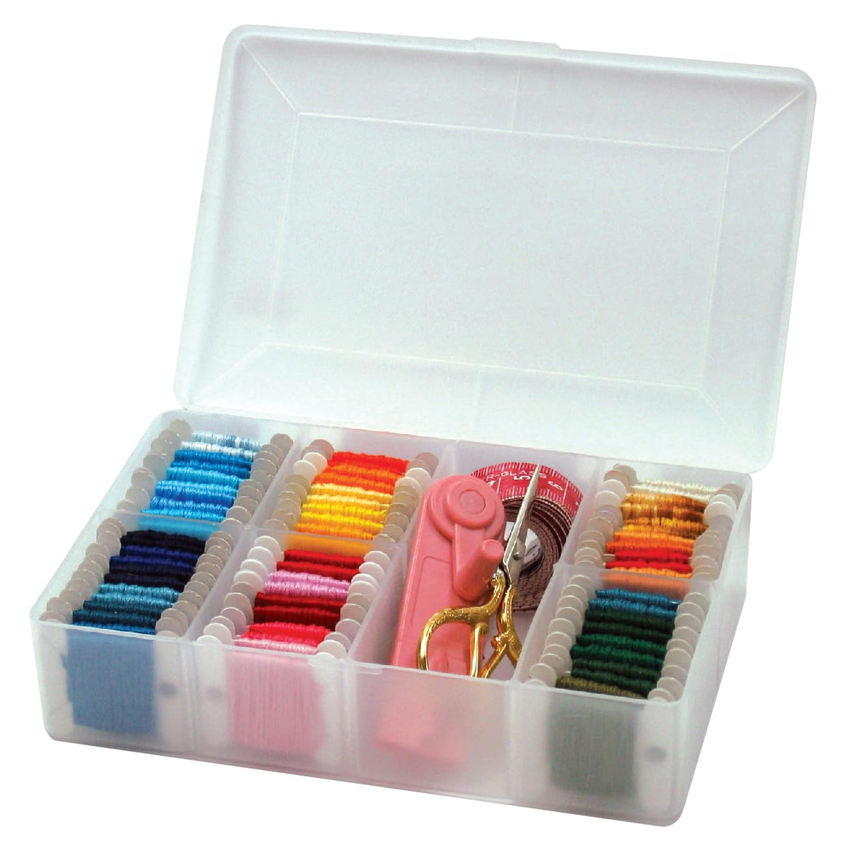 Hemline Embroidery Floss Thread Box Medium H3003.M