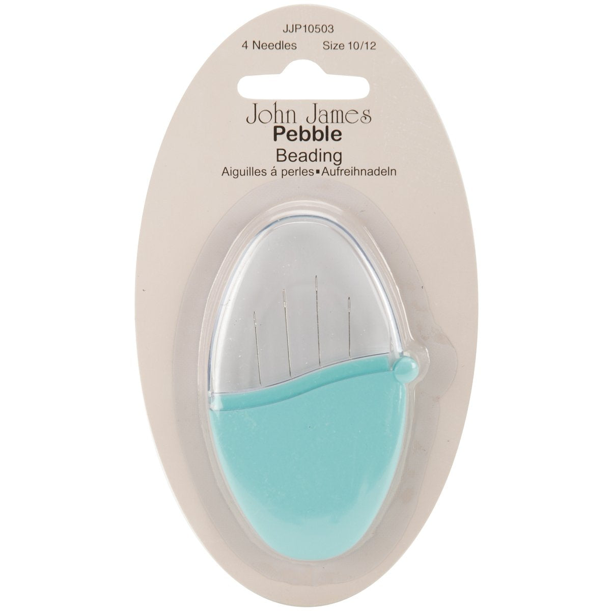 Colonial Needle Pebbles Beading Needles-Size 10/12 4/Pkg