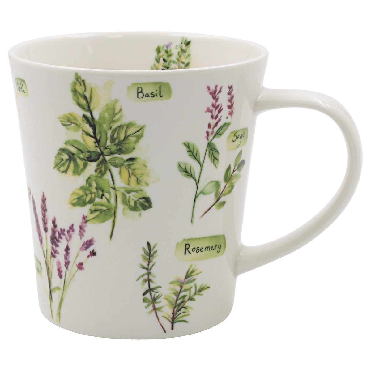 The Leonardo Collection Jennifer Rose Herb Garden Mugs Set of 4