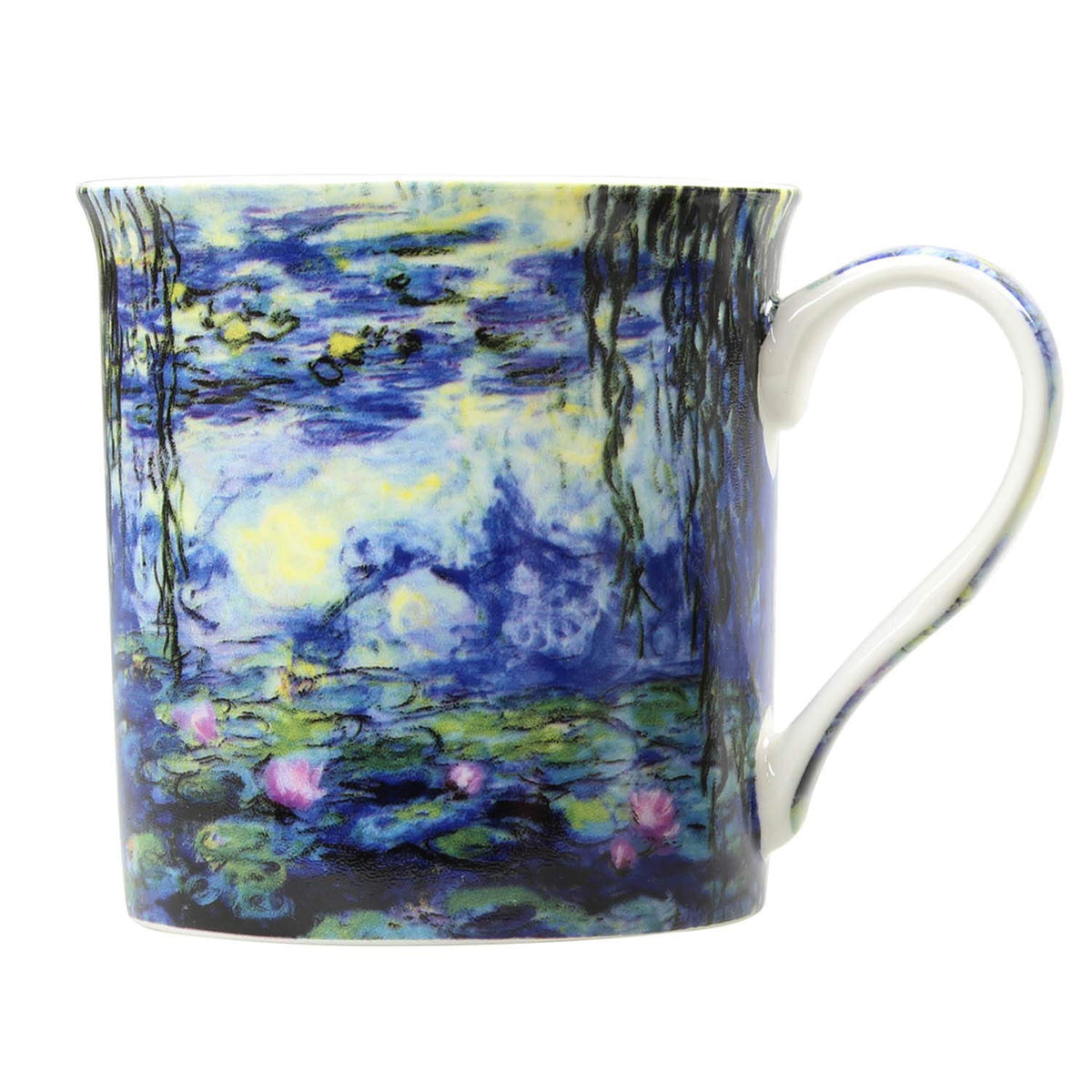 Lesser & Pavey Monet Fine China Mugs, Set of 4, 300ml