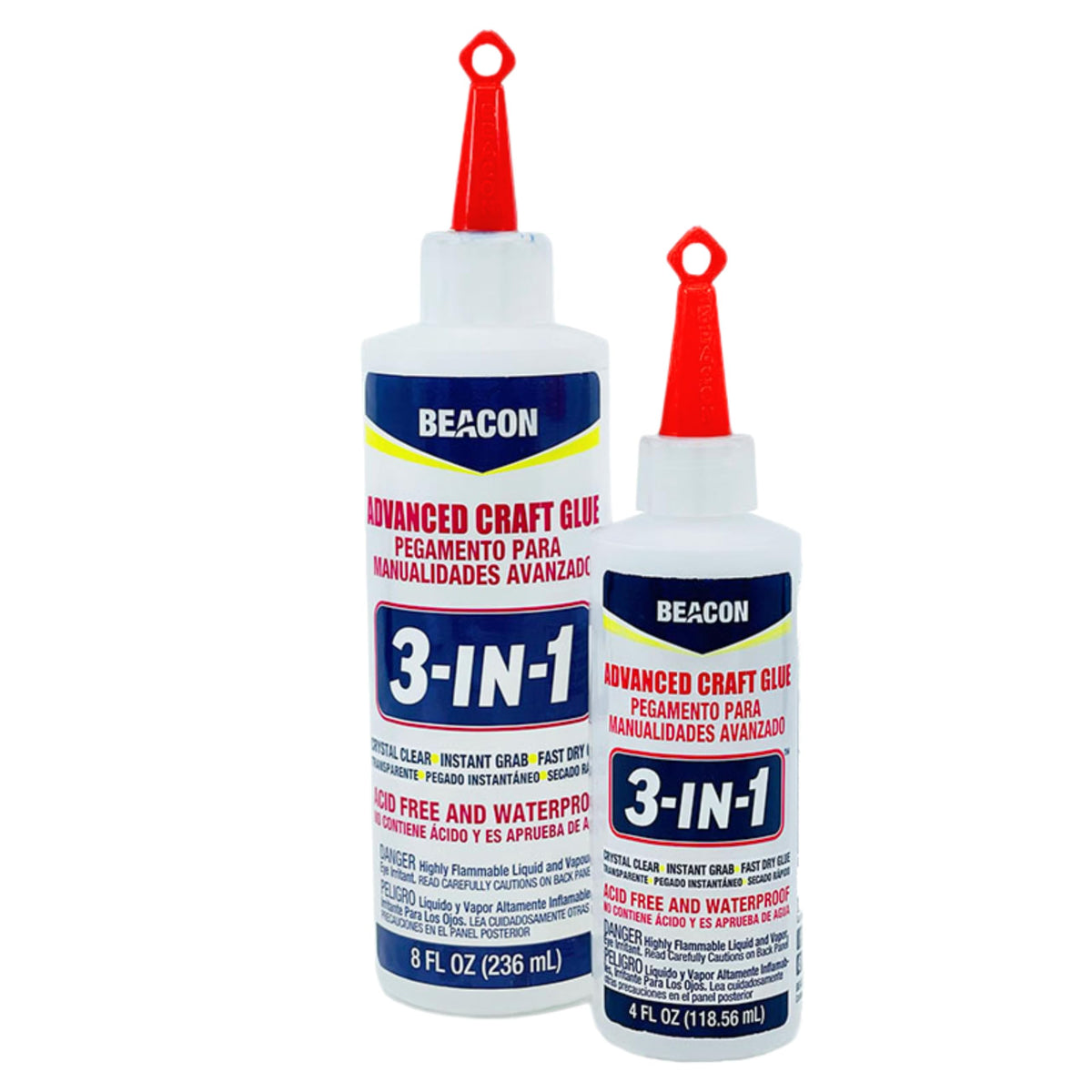 3-in-1 Advanced Craft Glue 118.56ml Medium Bottle, Clear