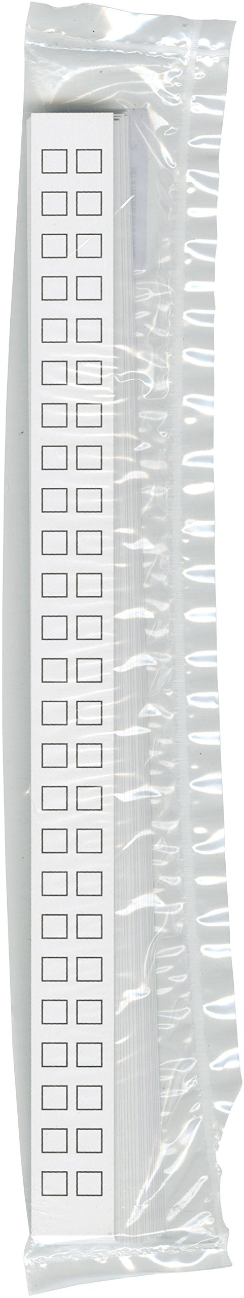 Pako Additional Code Cards for Floss and Needle Organisers, Set of 25