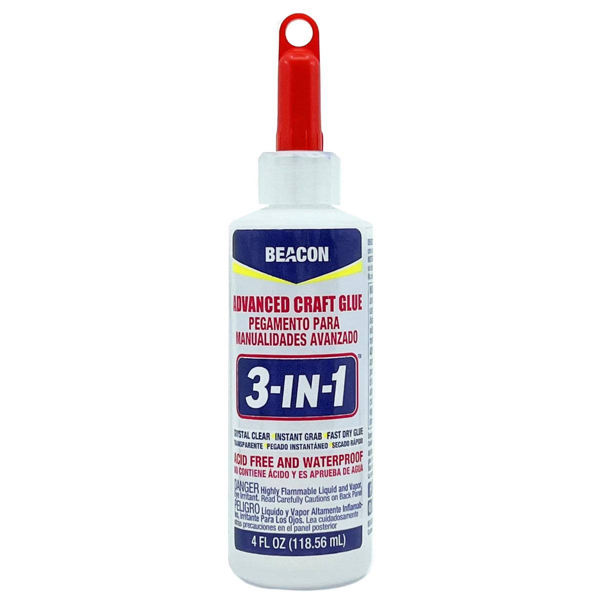 3-in-1 Advanced Craft Glue 118.56ml Medium Bottle, Clear