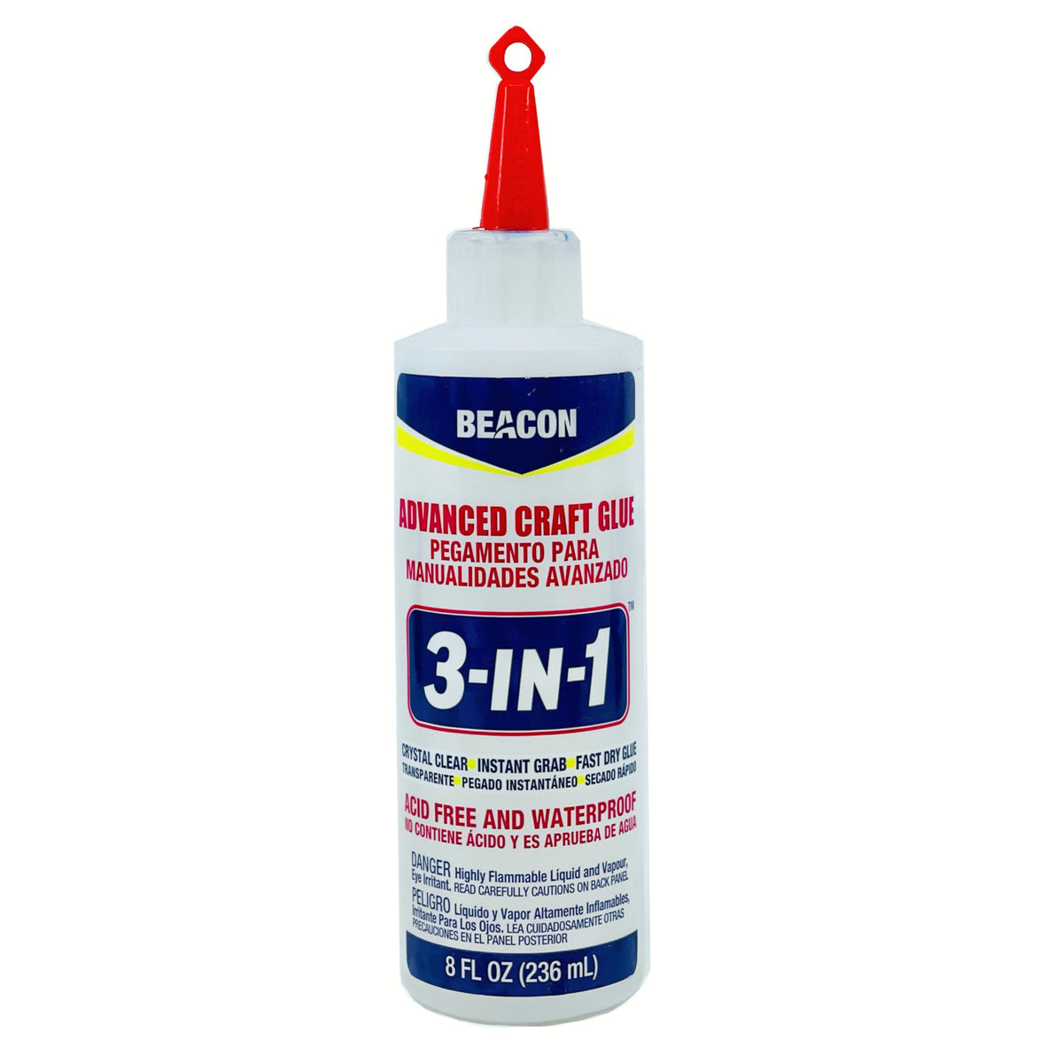 Beacon Adhesives 236 ml 3-in-1 Advanced Craft Glue with Fine Tip Nozzle