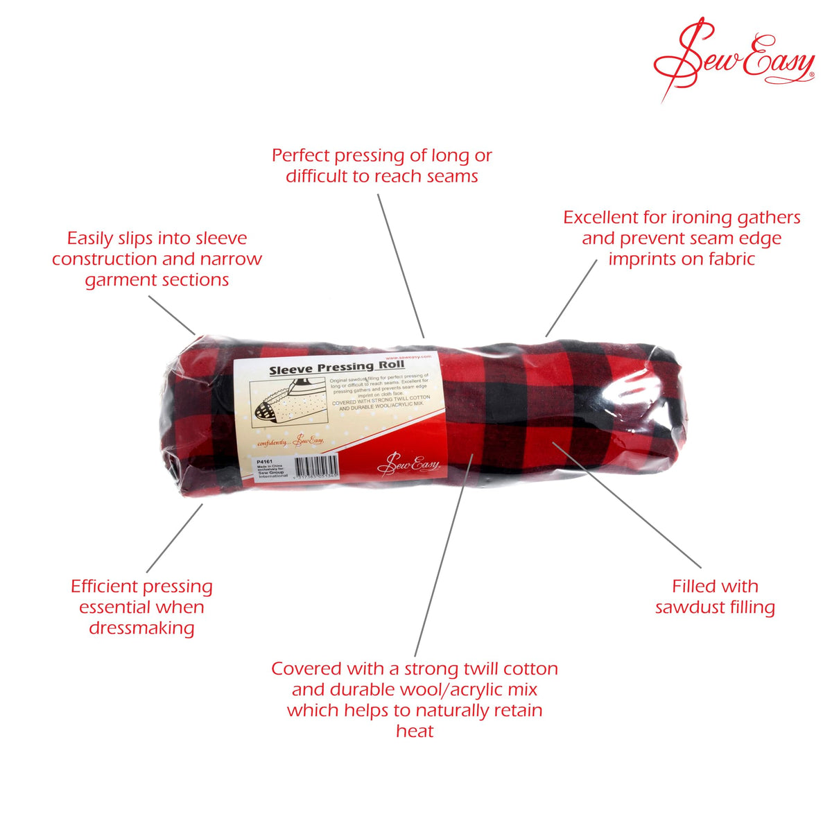 Sew Easy Tailor's Sleeve Roll for Ironing Seams