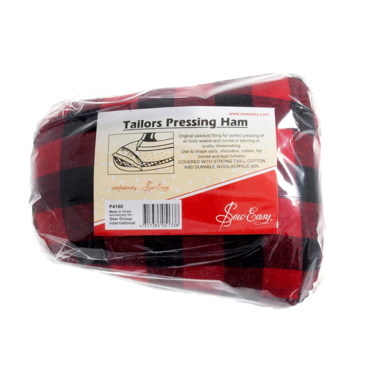 Hemline H4160 | Fabric Covered Tailor's Pressing Ham