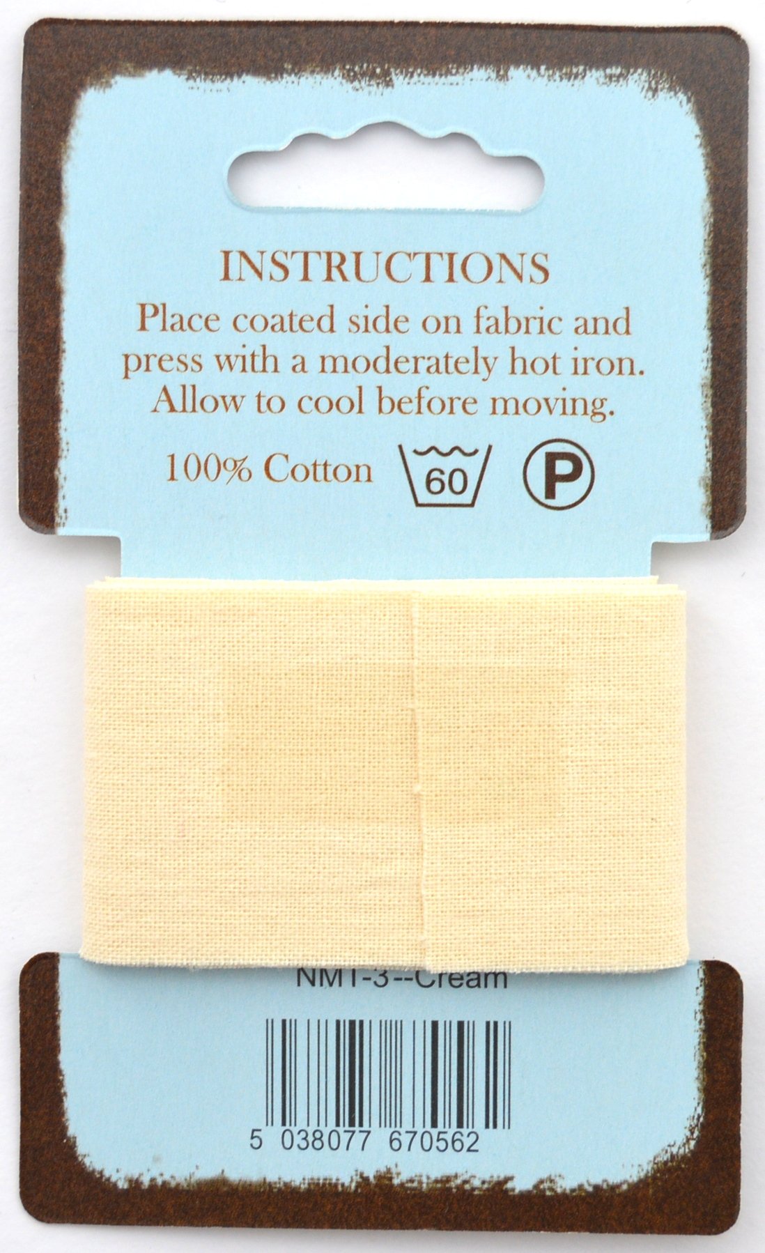 Nortexx Iron On Fabric Repair Tape, Cream