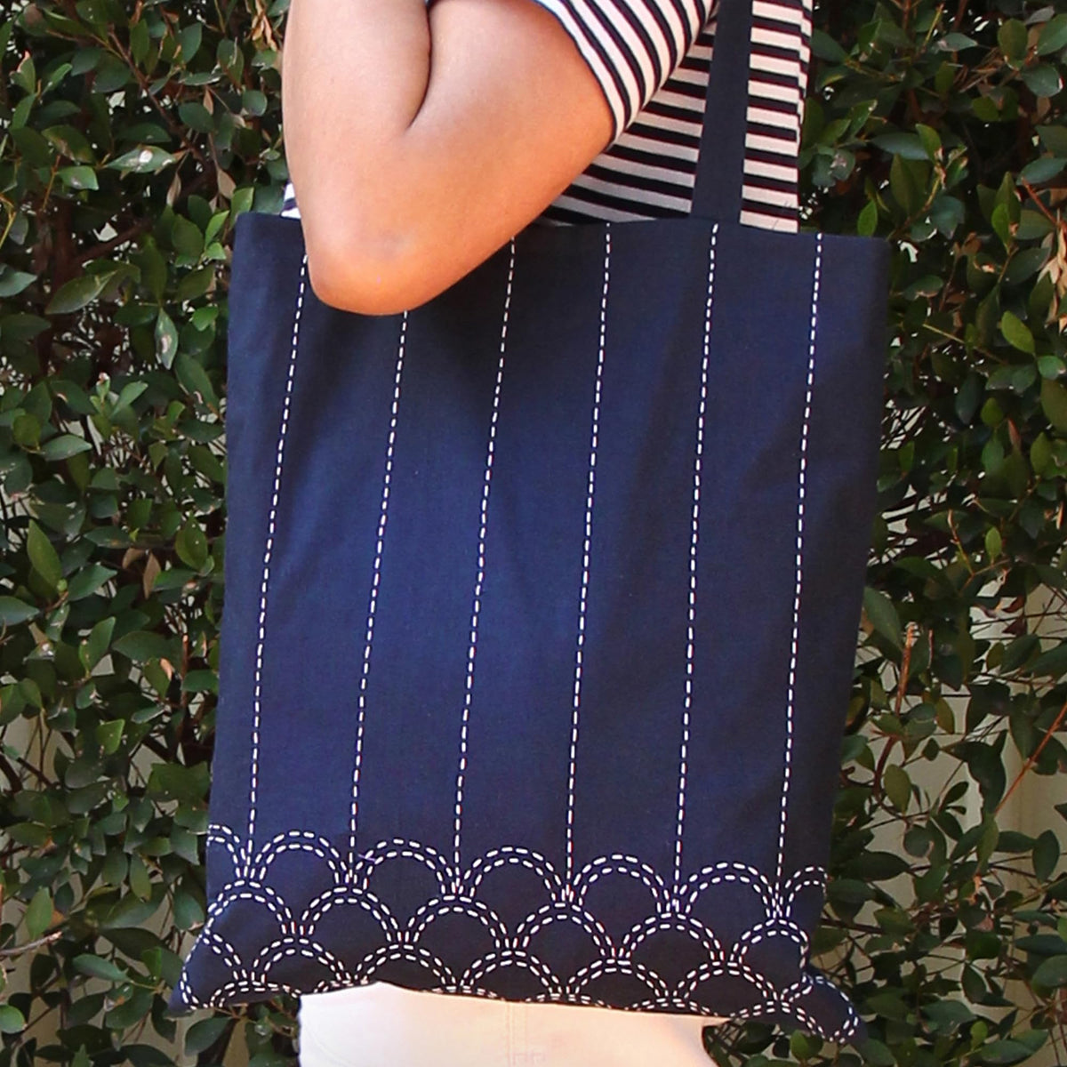 Sew Easy 4” Sashiko Template, Seigaiha (Waves)