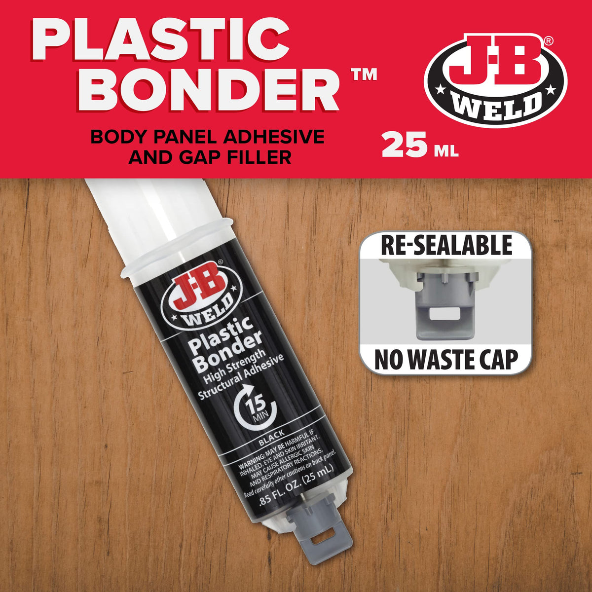 J-B Weld Plastic Bonder (25ml)