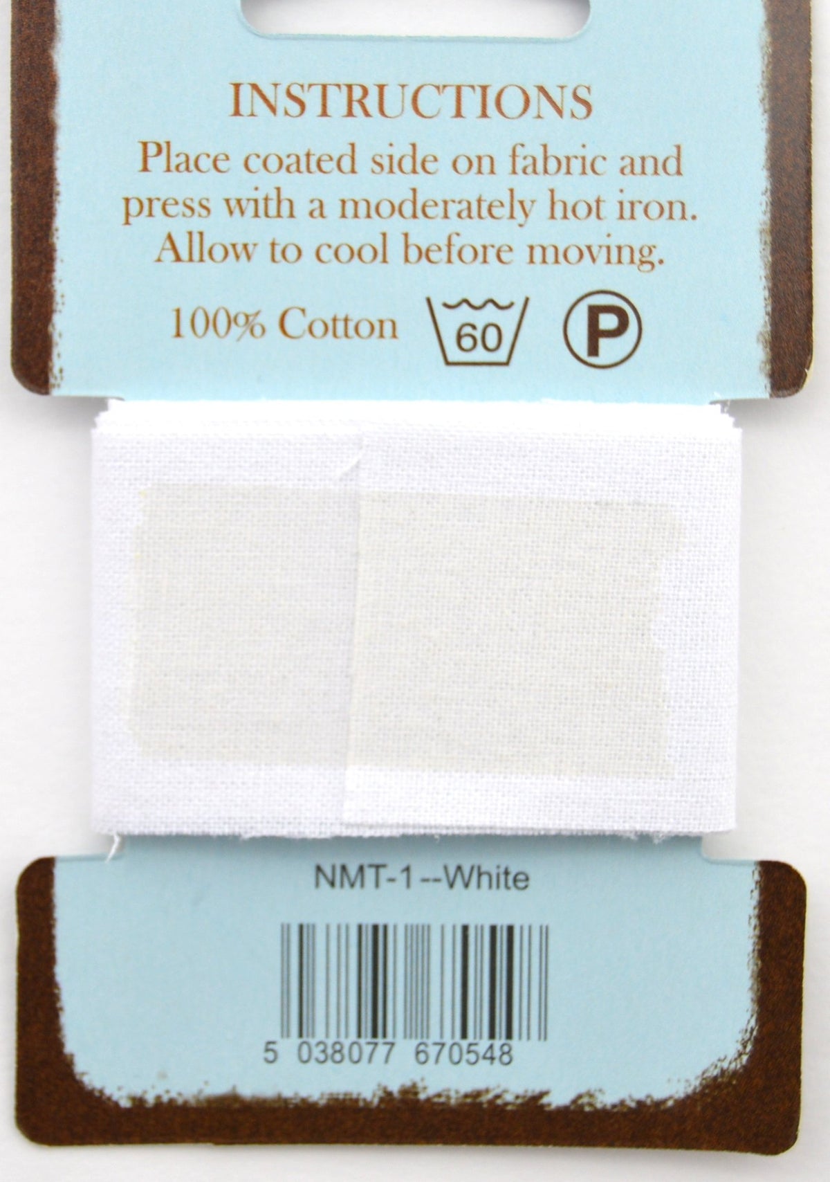 Nortexx Iron On Fabric Repair Tape, White