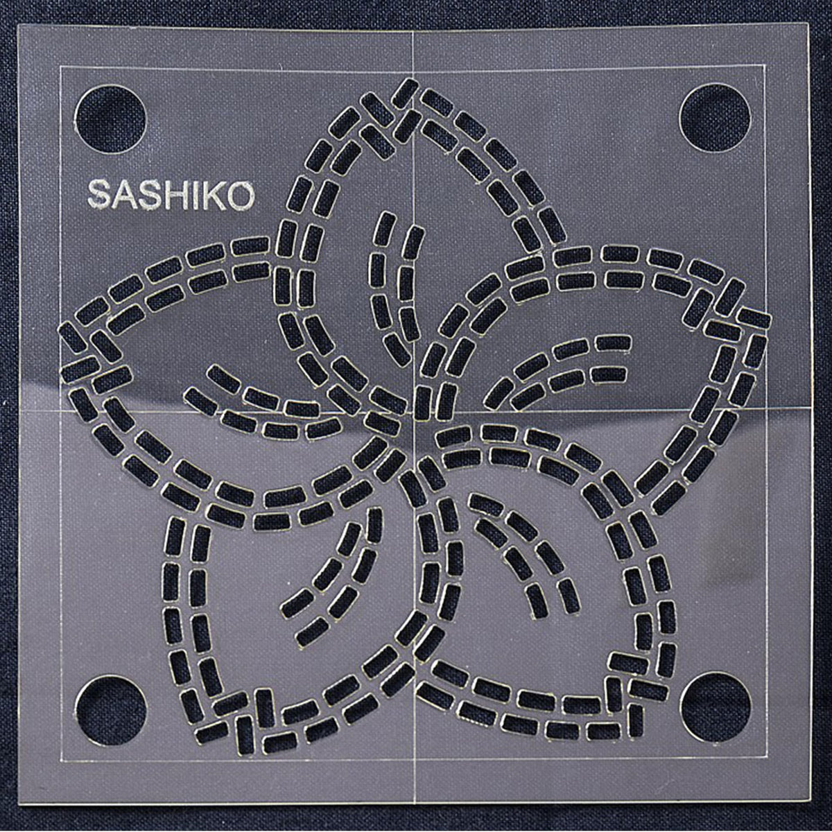 Sew Easy 4” Sashiko Template, Sakura (Cherry Blossom)