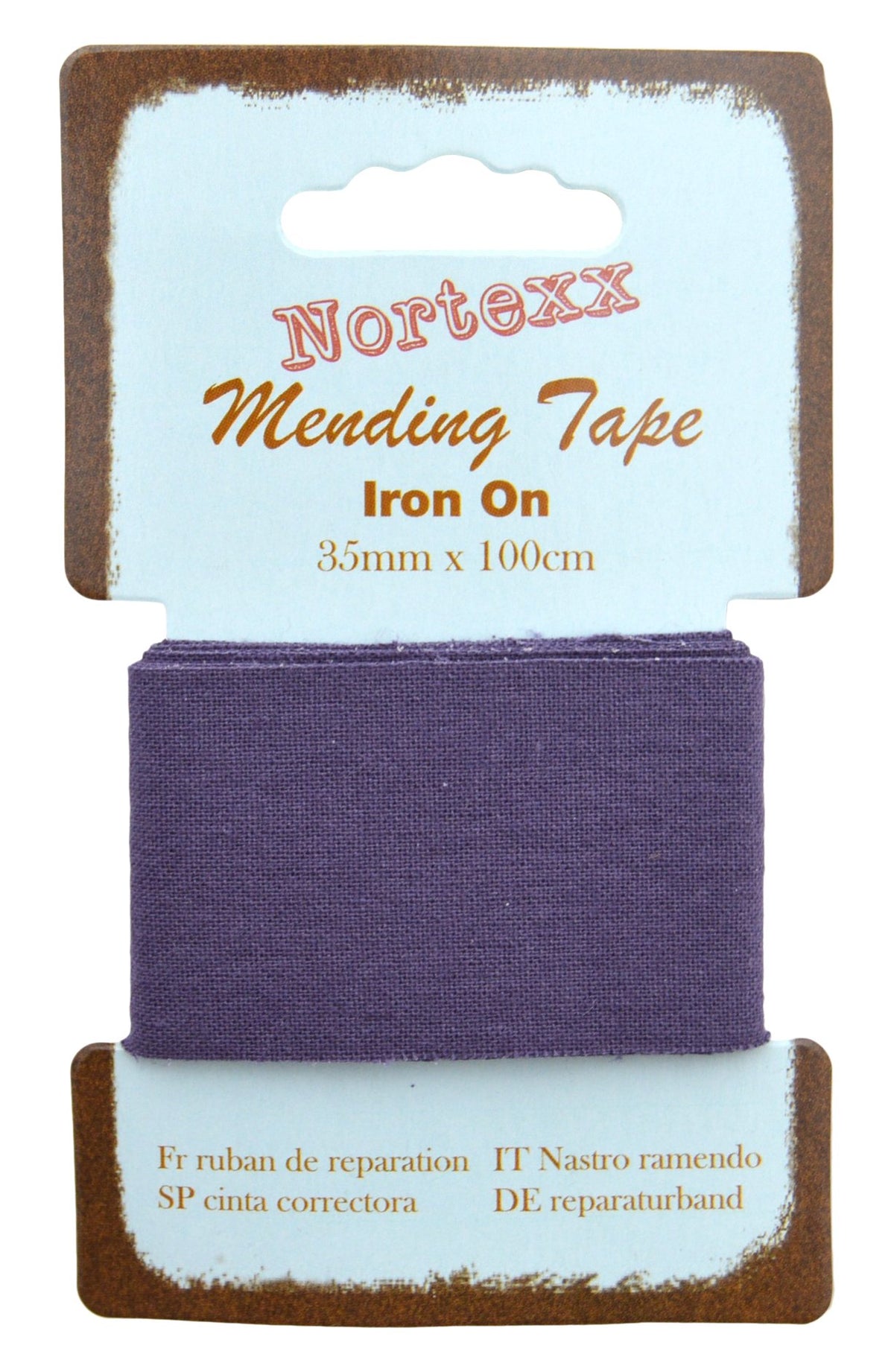 Nortexx Iron On Repair Tape, Navy, 14 x 8 x 1 cm
