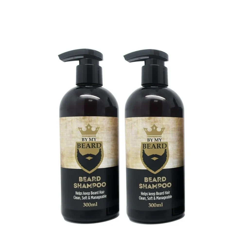 By My Beard x2- Beard Shampoo Wash Men's Moustache Grooming Care Facial Hair