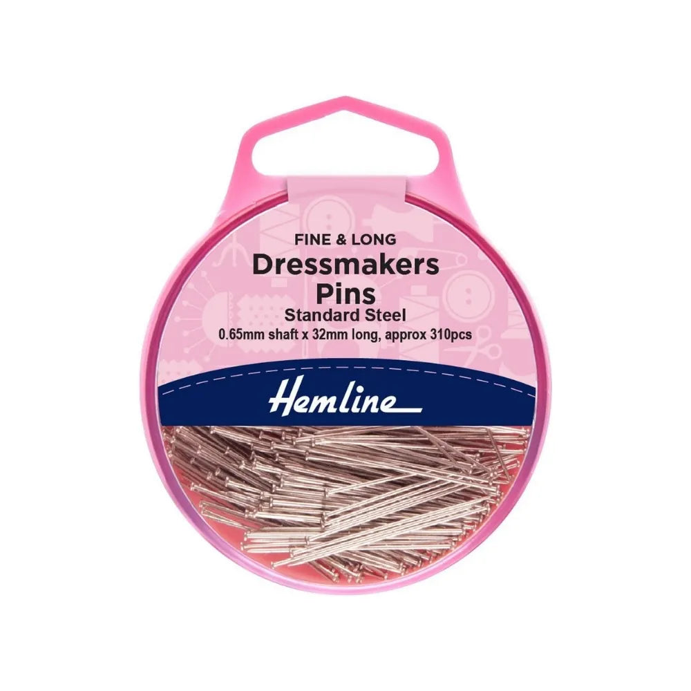 Hemline Extra Long Fine Pins (230pcs)